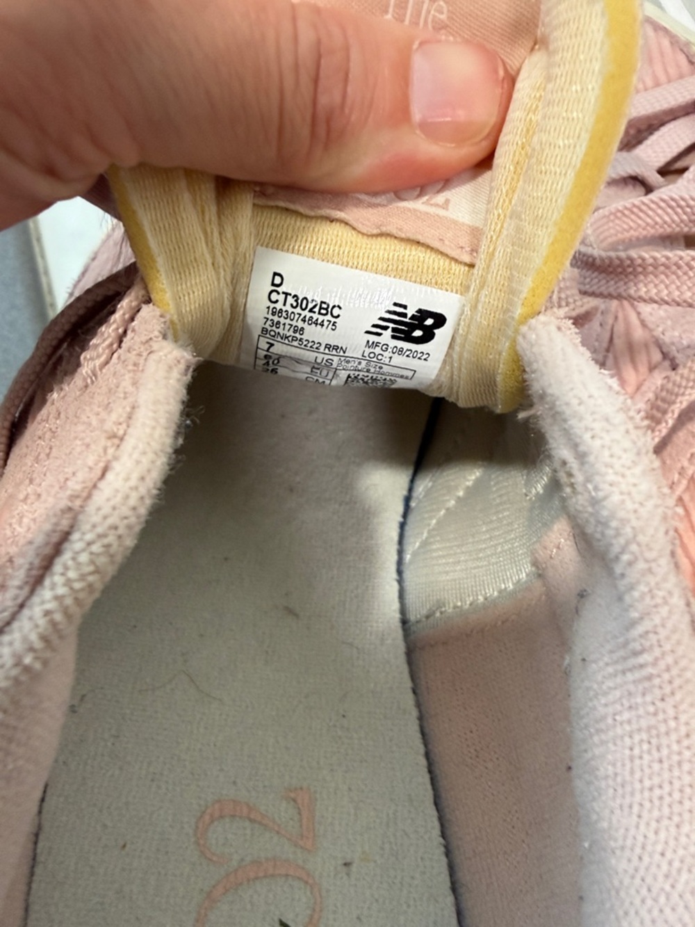 NWT New Balance CT302 Shoes Lilac Chalk Ortholite Comfort Insole Women’s size 7 - Picture 8 of 10
